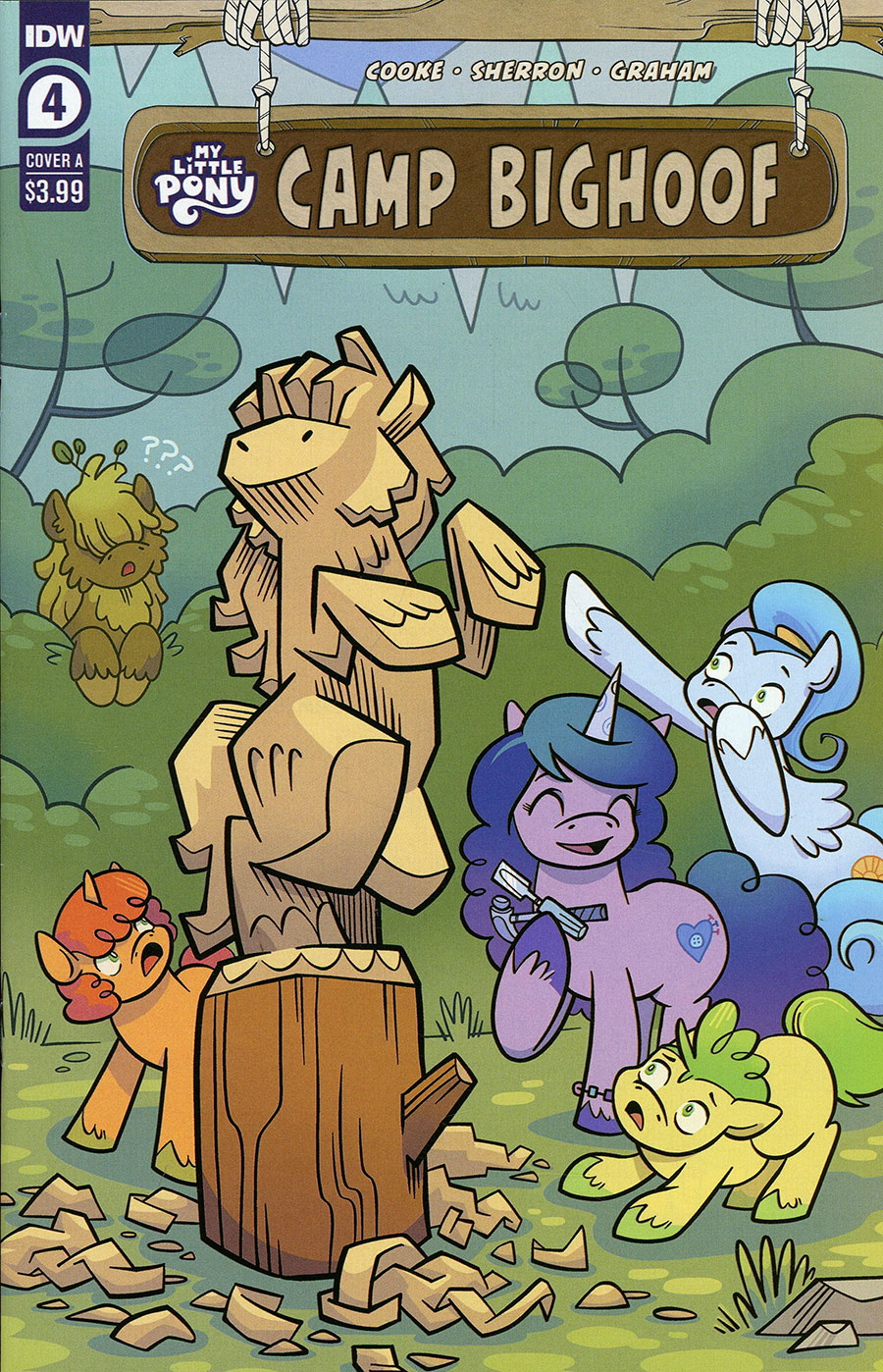 My Little Pony Camp Bighoof #4 Cover A Regular Kate Sherron Cover
