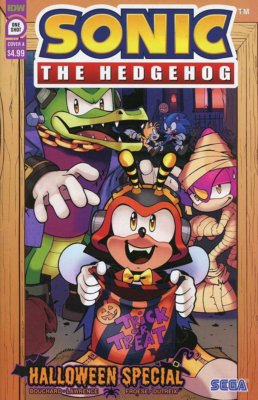 Sonic The Hedgehog Halloween Special #1 (One Shot) Cover A Regular Jack Lawrence Cover