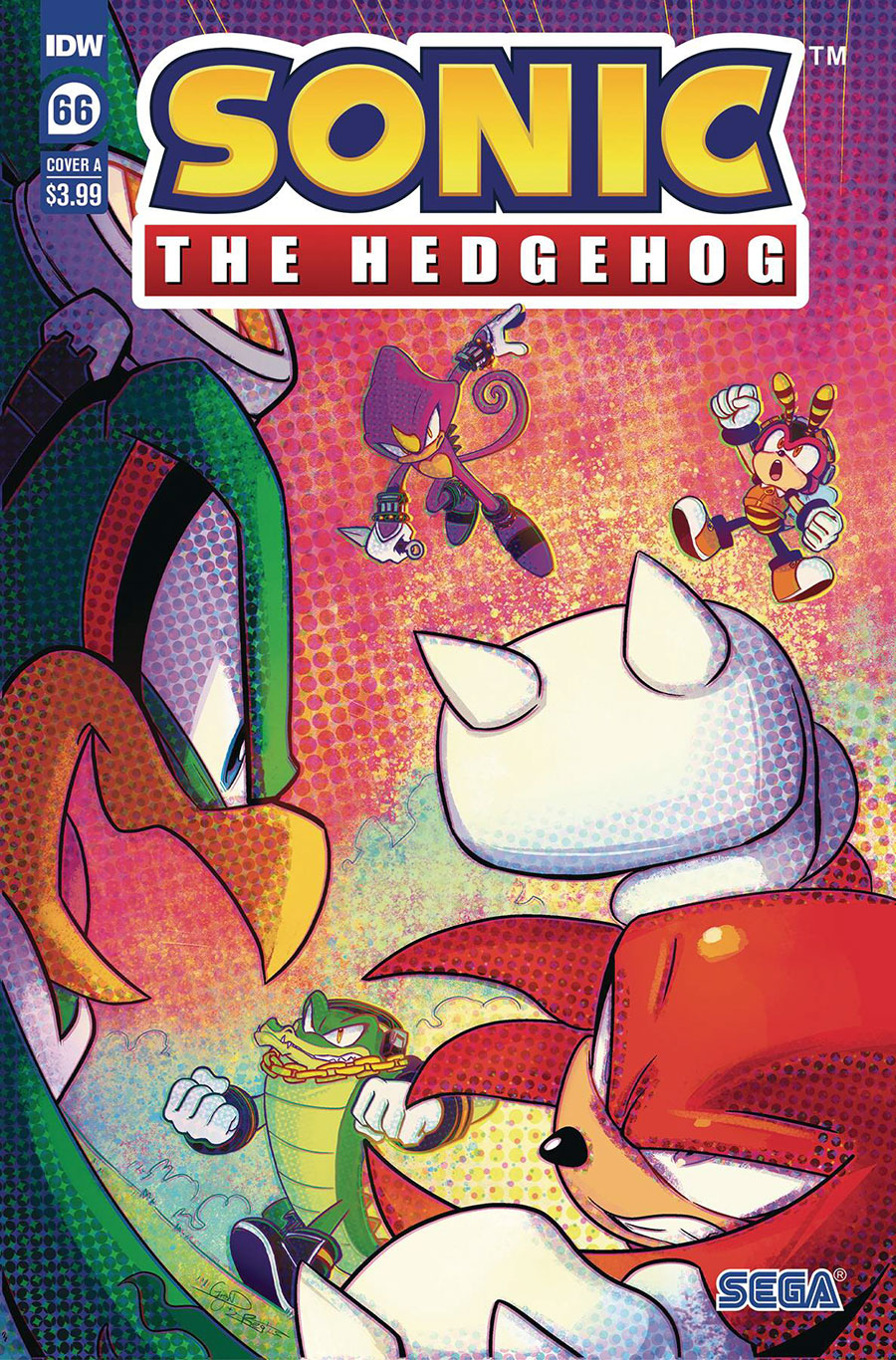 Sonic The Hedgehog Vol 3 #66 Cover A Regular Gigi Dutreix Cover