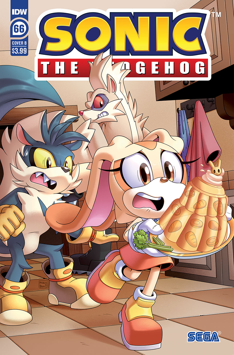 Sonic The Hedgehog Vol 3 #66 Cover B Variant Abigail Oz Cover