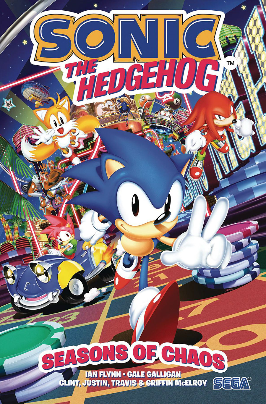 Sonic The Hedgehog Seasons Of Chaos TP