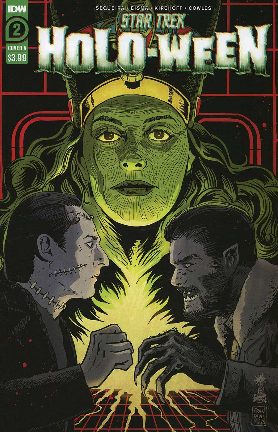 Star Trek Holo-Ween #2 Cover A Regular Francesco Francavilla Cover