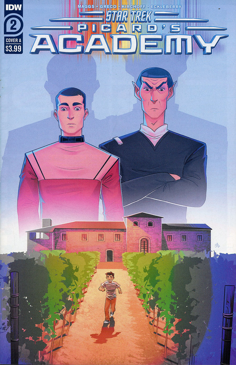 Star Trek Picards Academy #2 Cover A Regular Sweeney Boo Cover