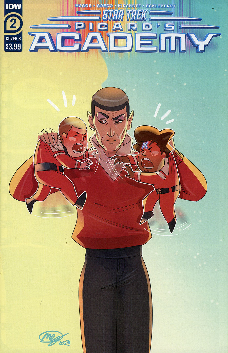 Star Trek Picards Academy #2 Cover B Variant Megan Huang Cover