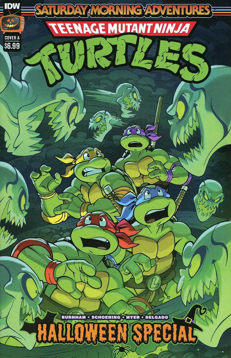 Teenage Mutant Ninja Turtles Saturday Morning Adventures Halloween Special #1 (One Shot) Cover A Regular Jack Lawrence Cover