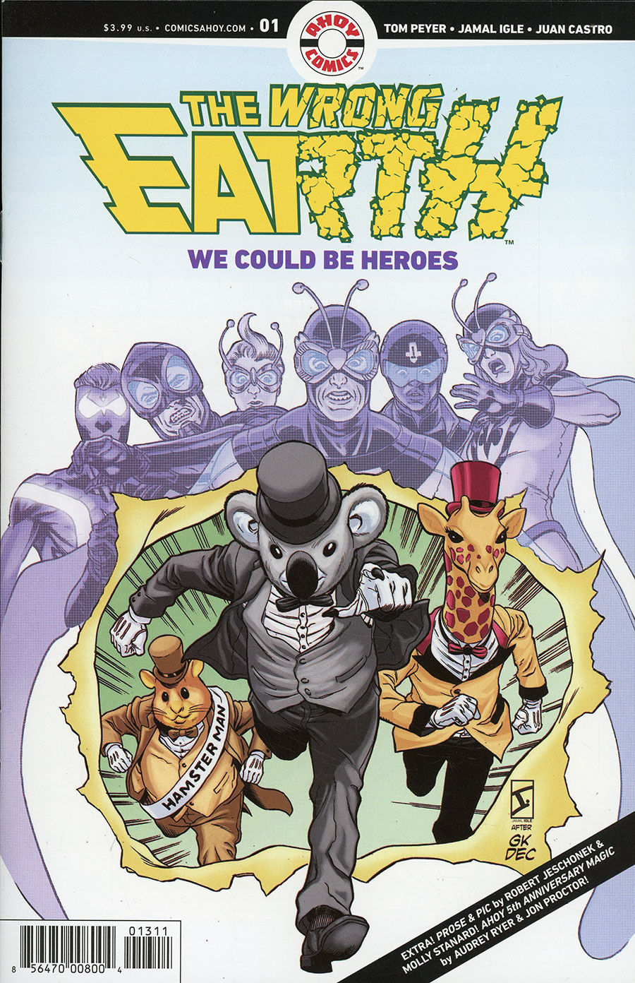 Wrong Earth We Could Be Heroes #1 Cover A Regular Juan Castro Cover