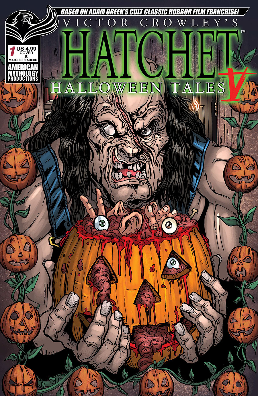 Victor Crowleys Hatchet Halloween Tales V #1 Cover B Variant Puis Calzada Cover