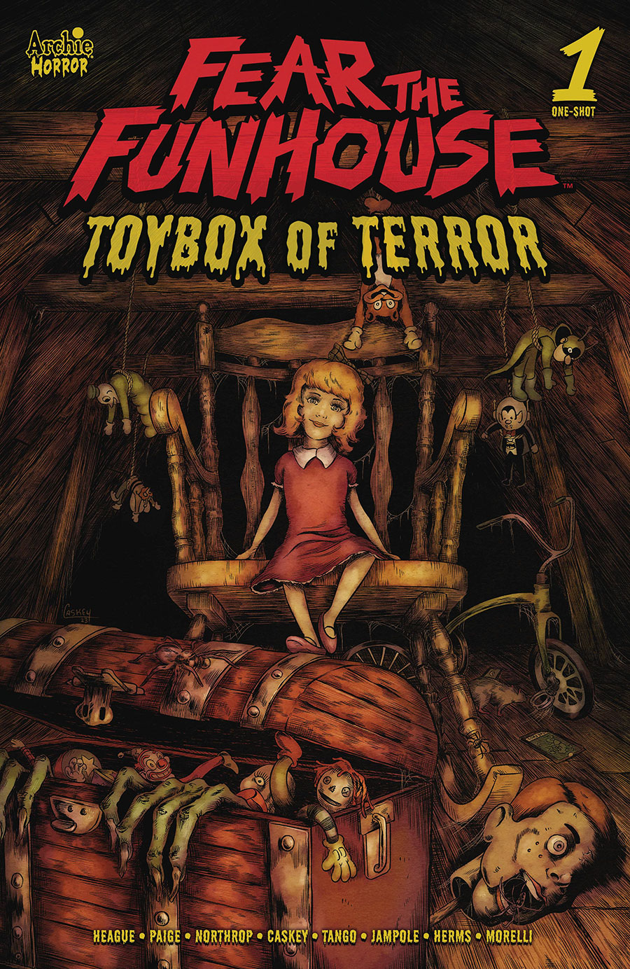 Fear The Funhouse Presents Toybox Of Terror #1 (One Shot) Cover A Regular Ryan Caskey Cover
