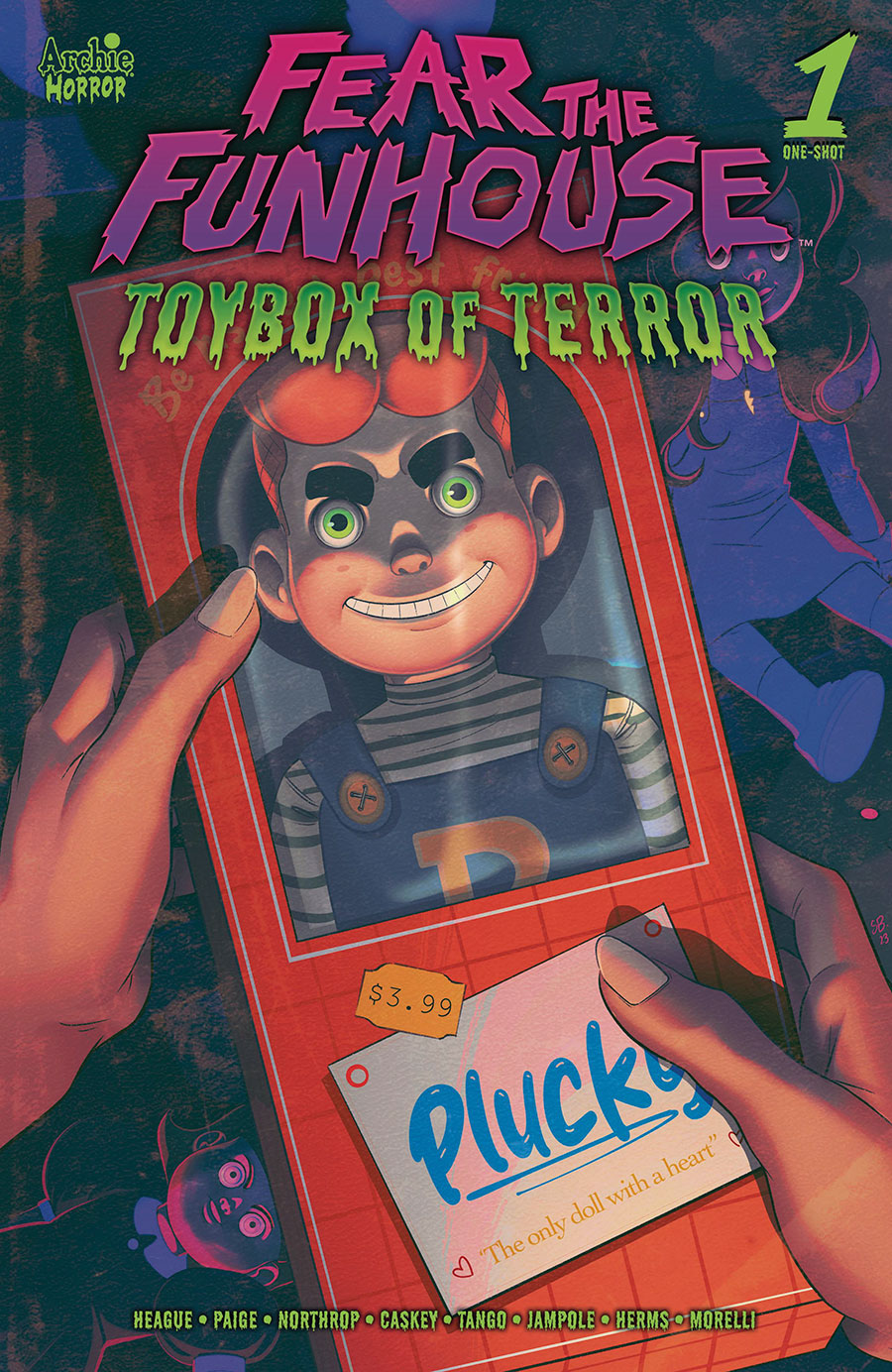 Fear The Funhouse Presents Toybox Of Terror #1 (One Shot) Cover B Variant Sweeney Boo Cover