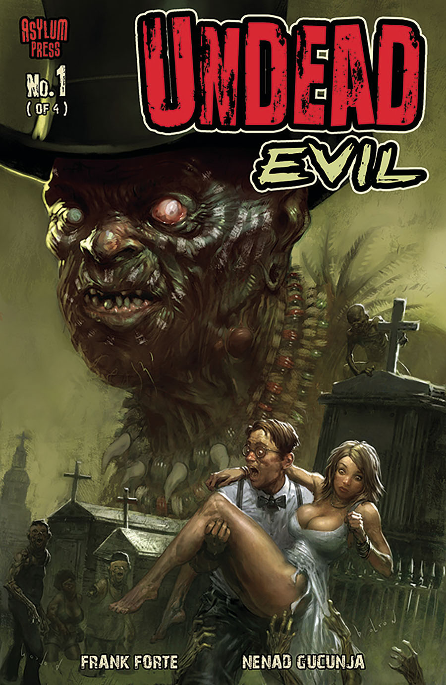 Undead Evil #1 Cover A Regular Ben Olson Cover