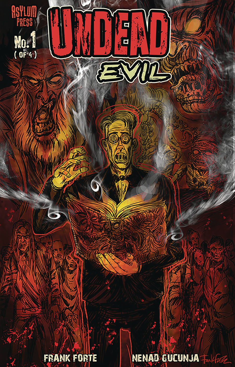 Undead Evil #1 Cover B Variant Frank Forte Cover