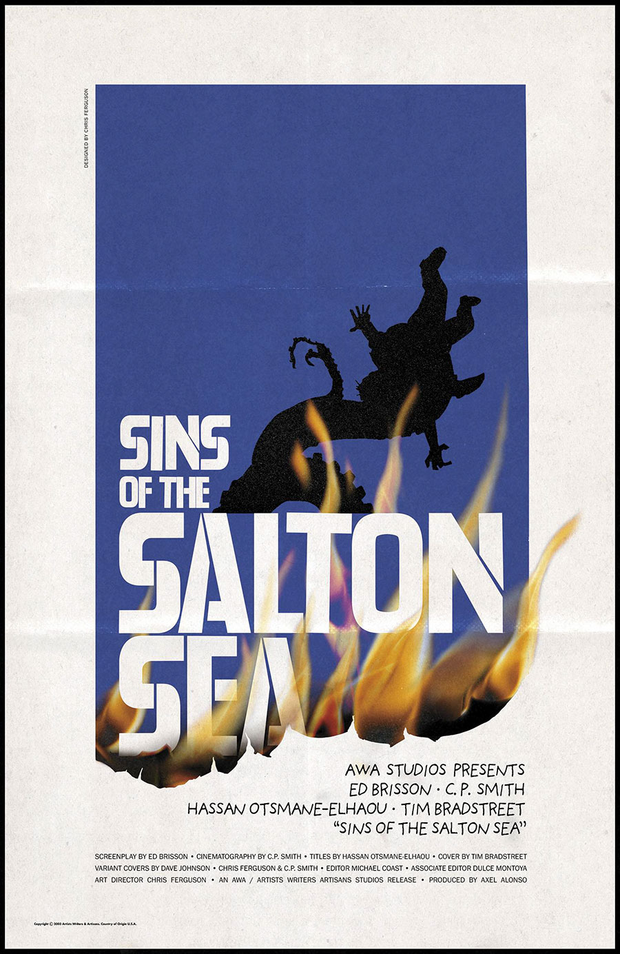 Sins Of The Salton Sea #5 Cover C Variant Chris Ferguson Film Noir Homage Cover