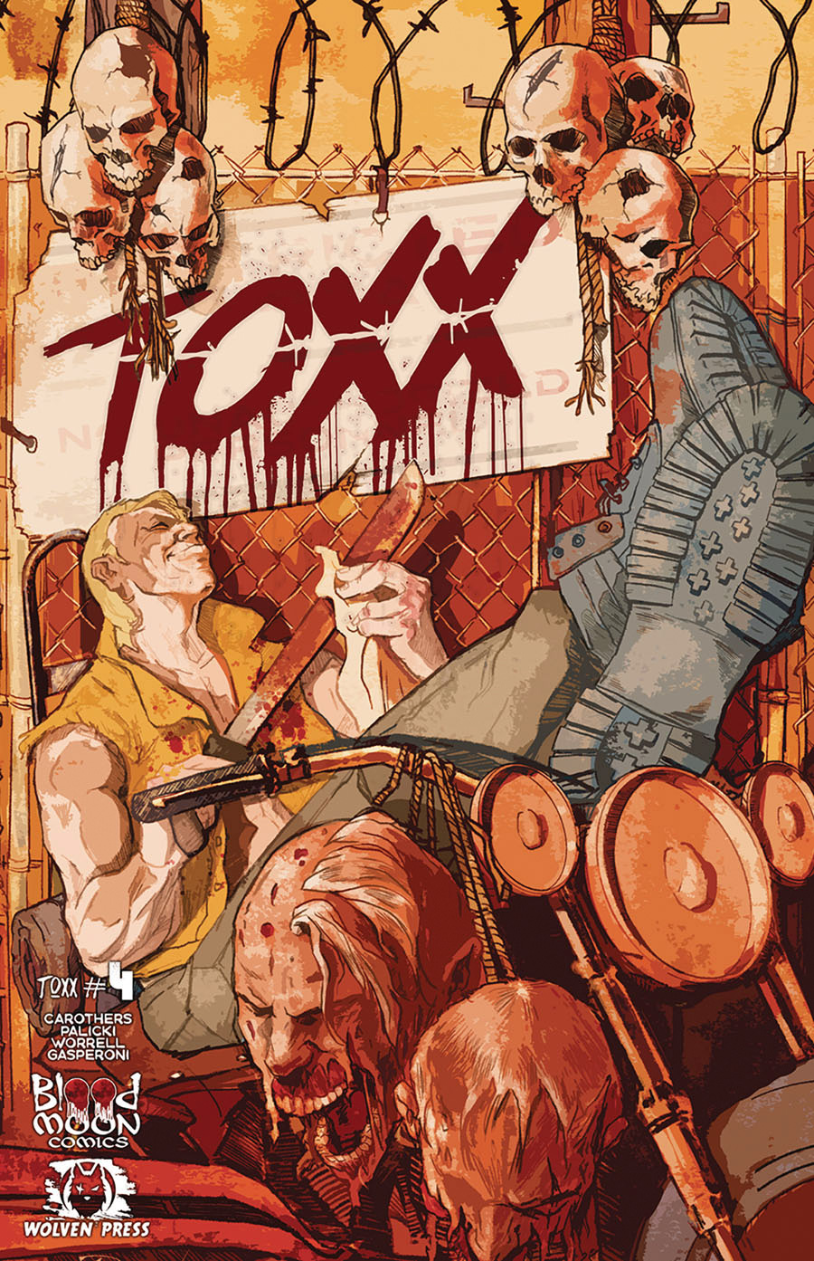 Toxx #4 Cover A Regular Brian Demarest Cover