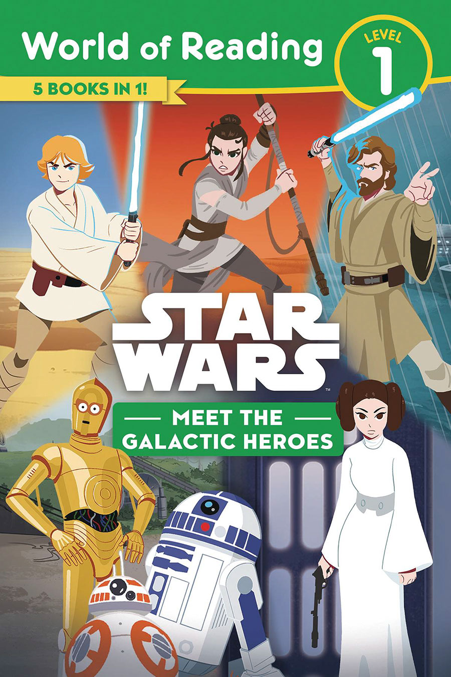 Star Wars World Of Reading Level 1 Meet The Galactic Heroes TP