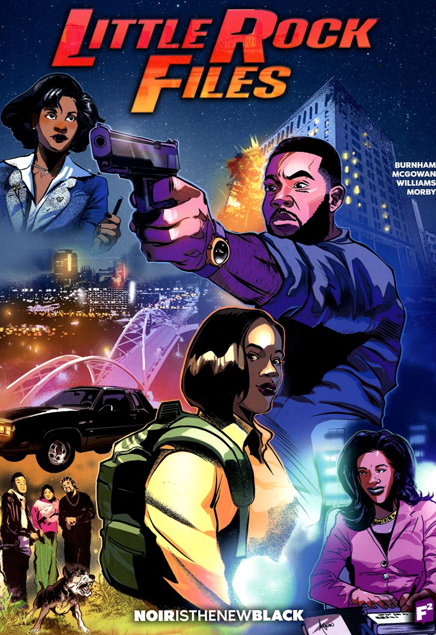 Noir Is The New Black Presents Little Rock Files #1 Cover A Regular Quinn McGowan Cover