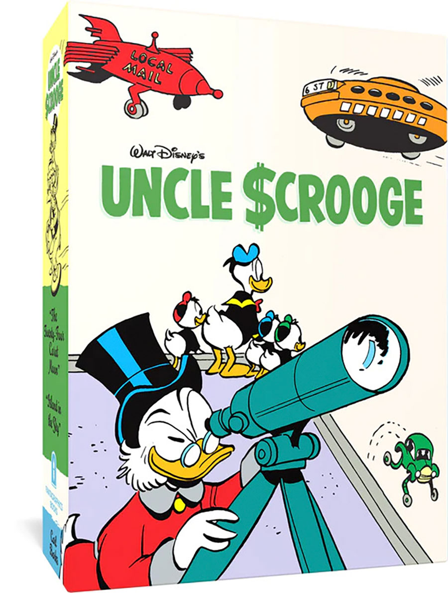 Walt Disneys Uncle Scrooge Twenty-Four Carat Moon And Island In The Sky HC Gift Box Set