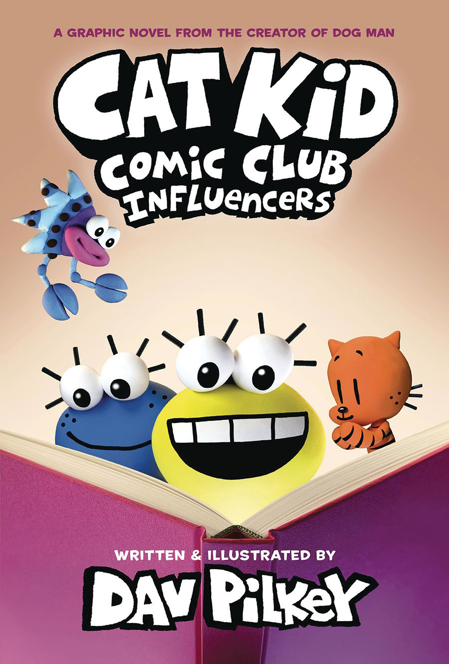 Cat Kid Comic Club Vol 5 Influencers HC With Dust Jacket