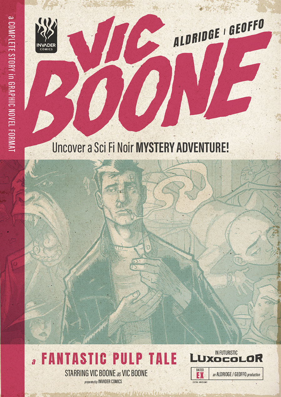 Vic Boone Vol 1 Malfunction Murder TP Invader Comics Edition