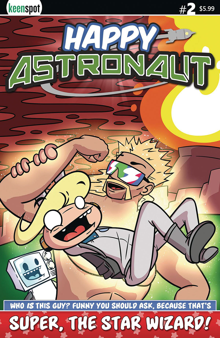 Happy Astronaut #2 Cover A Regular Matt Rodgers Cover