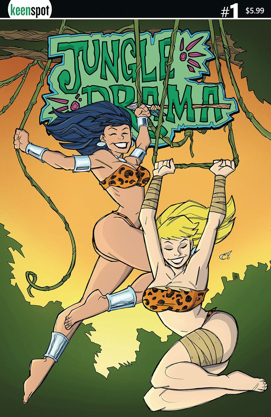 Jungle Drama #1 Cover C Variant Craig Rousseau Cover