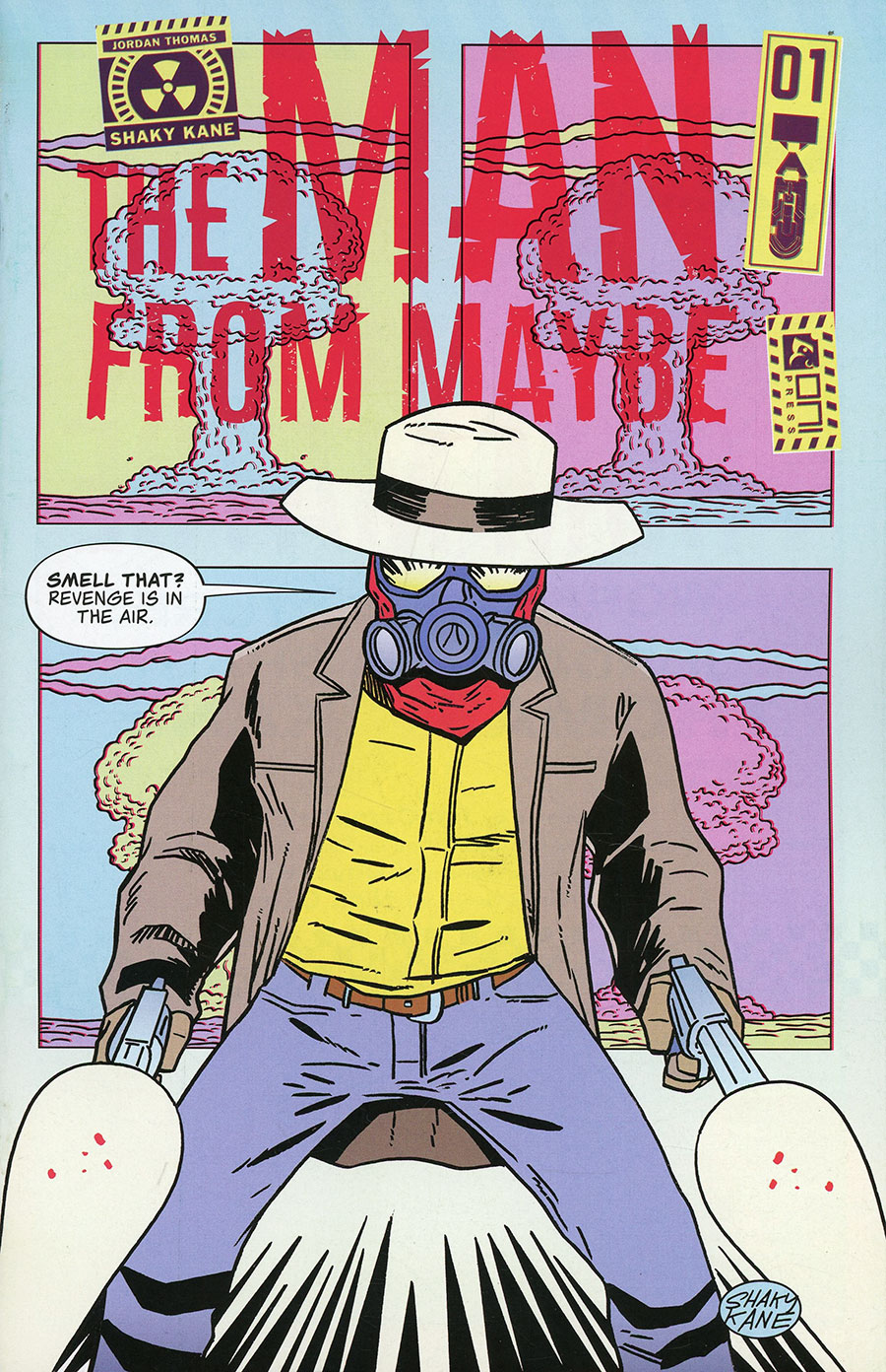Man From Maybe #1 Cover A Regular Shaky Kane Cover (Filled Randomly With 1 Of 5 Covers)