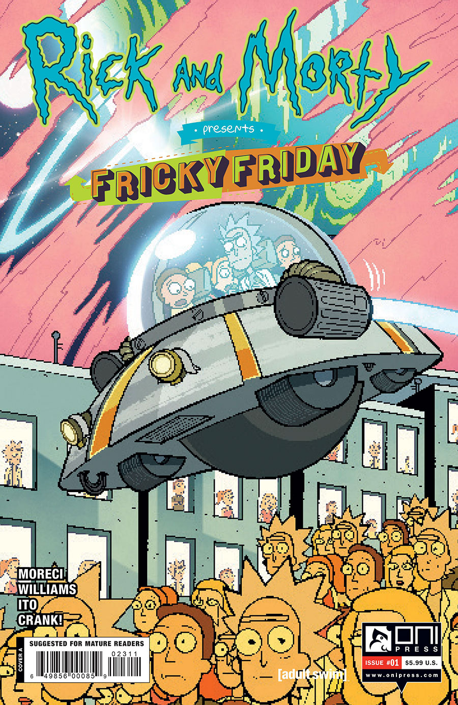 Rick And Morty Presents Fricky Friday #1 (One Shot) Cover A Regular Jarrett Williams & Leonardo Ito Cover
