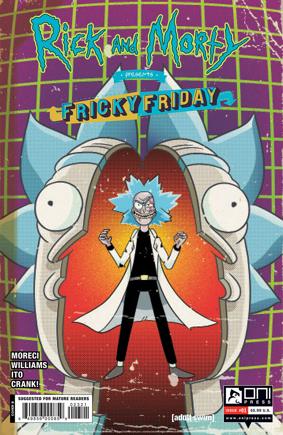 Rick And Morty Presents Fricky Friday #1 (One Shot) Cover B Variant Marc Ellerby Cover