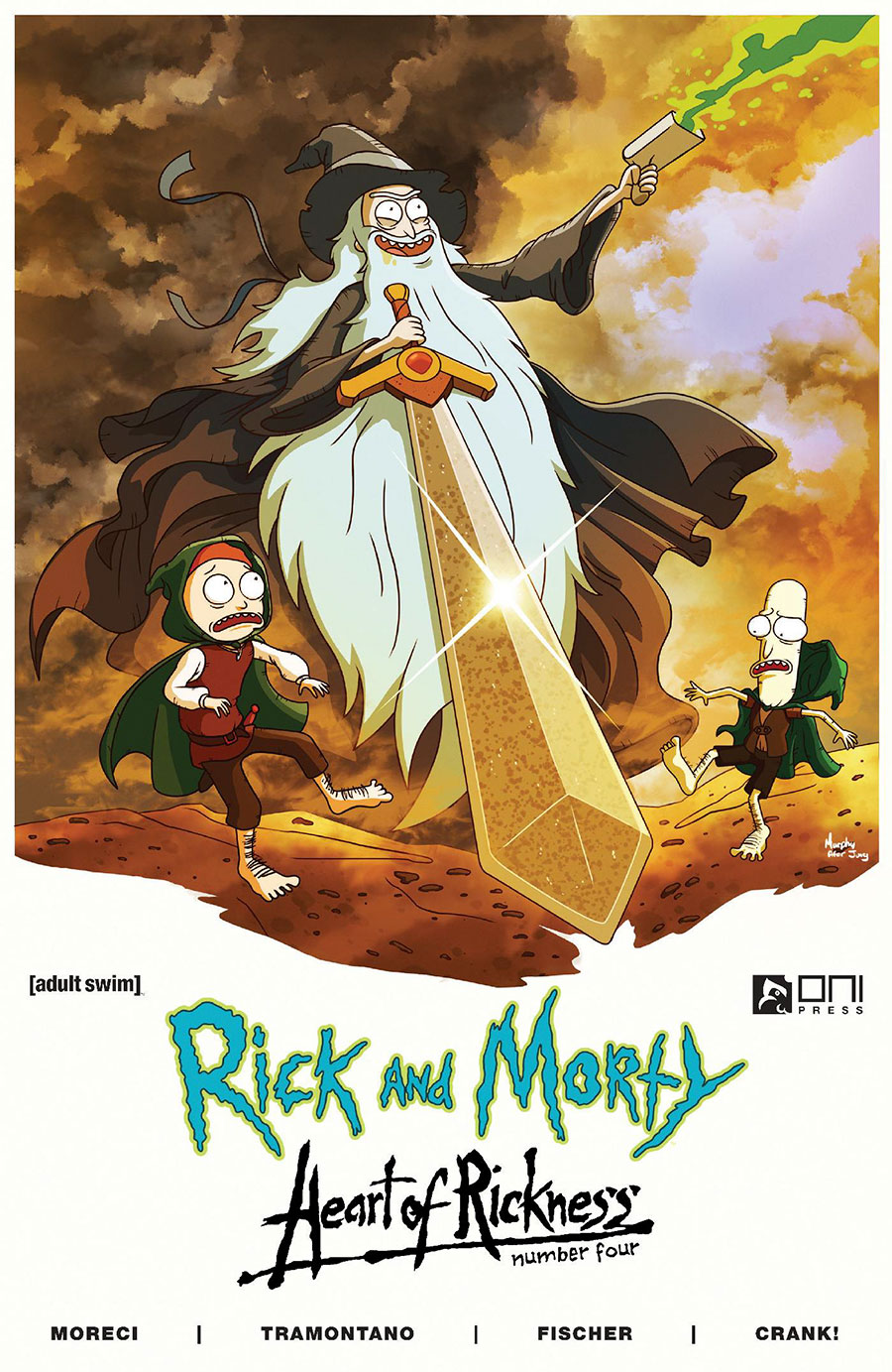 Rick And Morty Heart Of Rickness #4 Cover B Variant Phil Murphy Cover