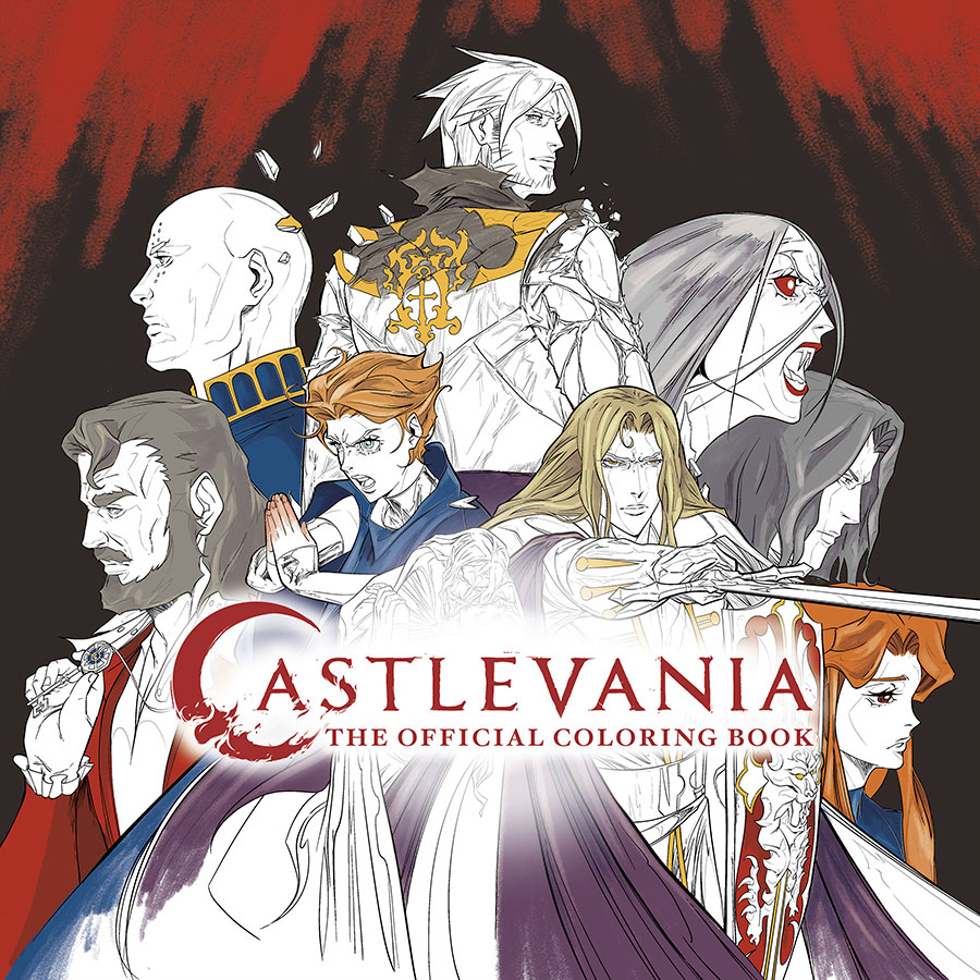 Castlevania Official Coloring Book TP
