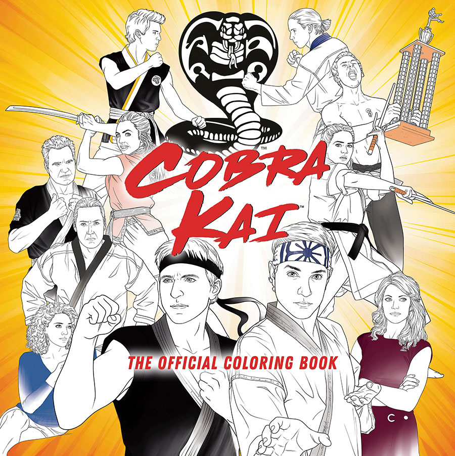 Cobra Kai Official Coloring Book TP