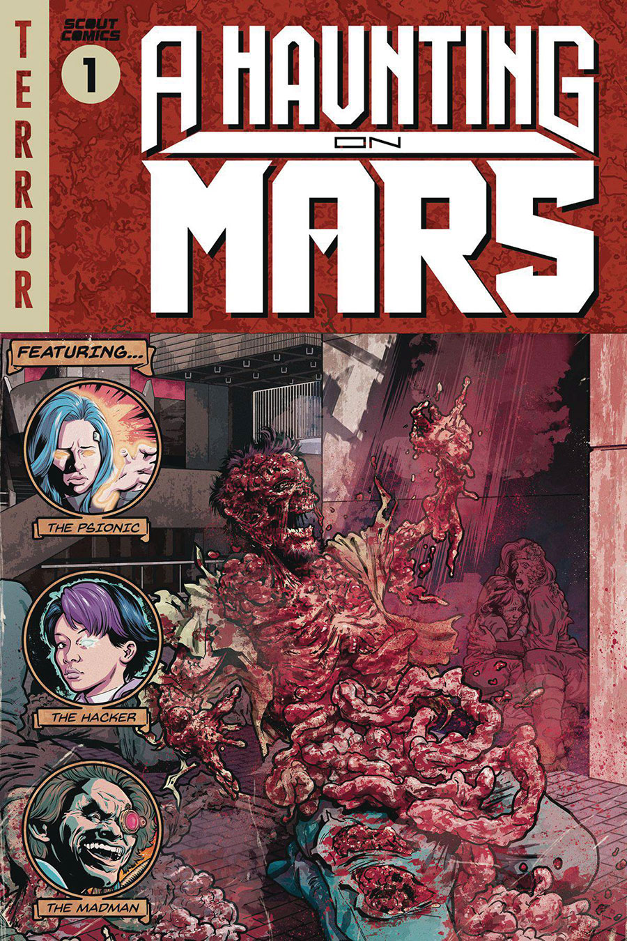 A Haunting On Mars #1 Cover A Regular Hugo Petrus Cover