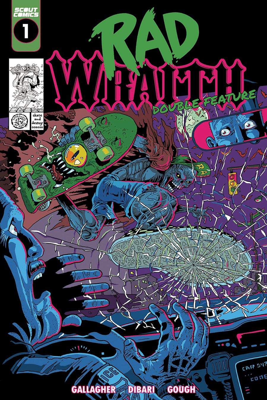 Rad Wraith Double Feature #1 Cover A Regular James Callahan Cover