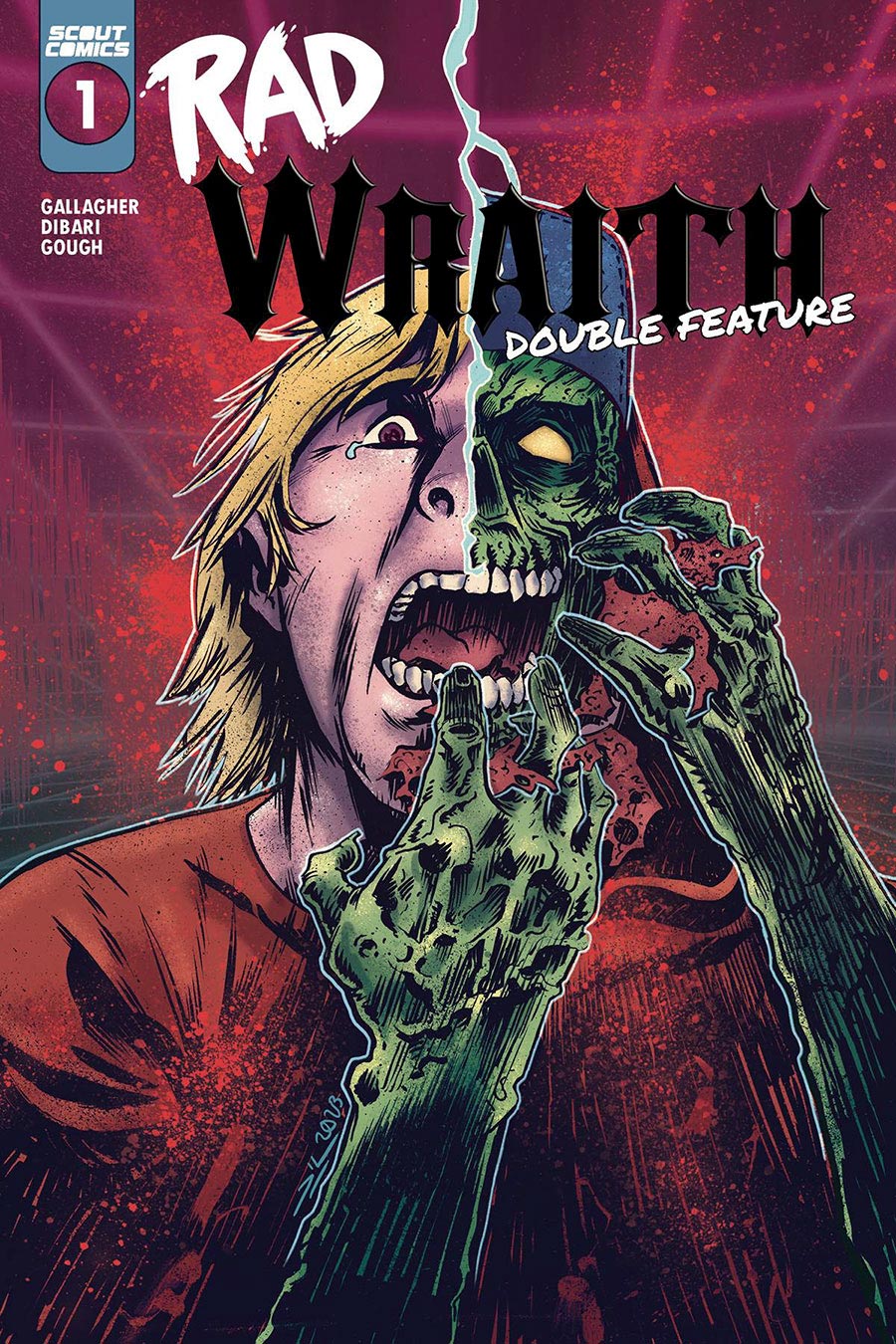 Rad Wraith Double Feature #1 Cover B Variant Rich Woodall Cover