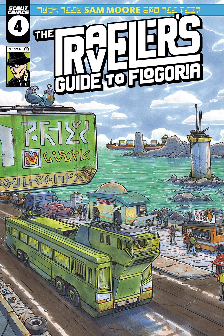Travelers Guide To Flogoria #4 Cover A Regular Sam Moore Cover