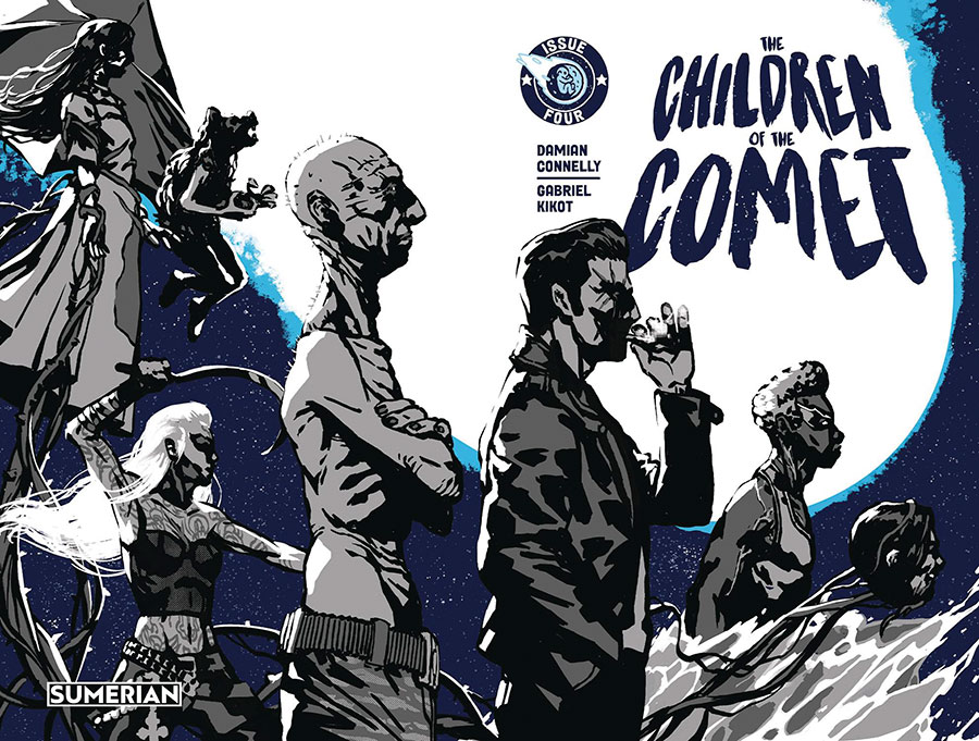 Children Of The Comet #4 Cover A Regular Gabriel Kikot Wraparound Cover