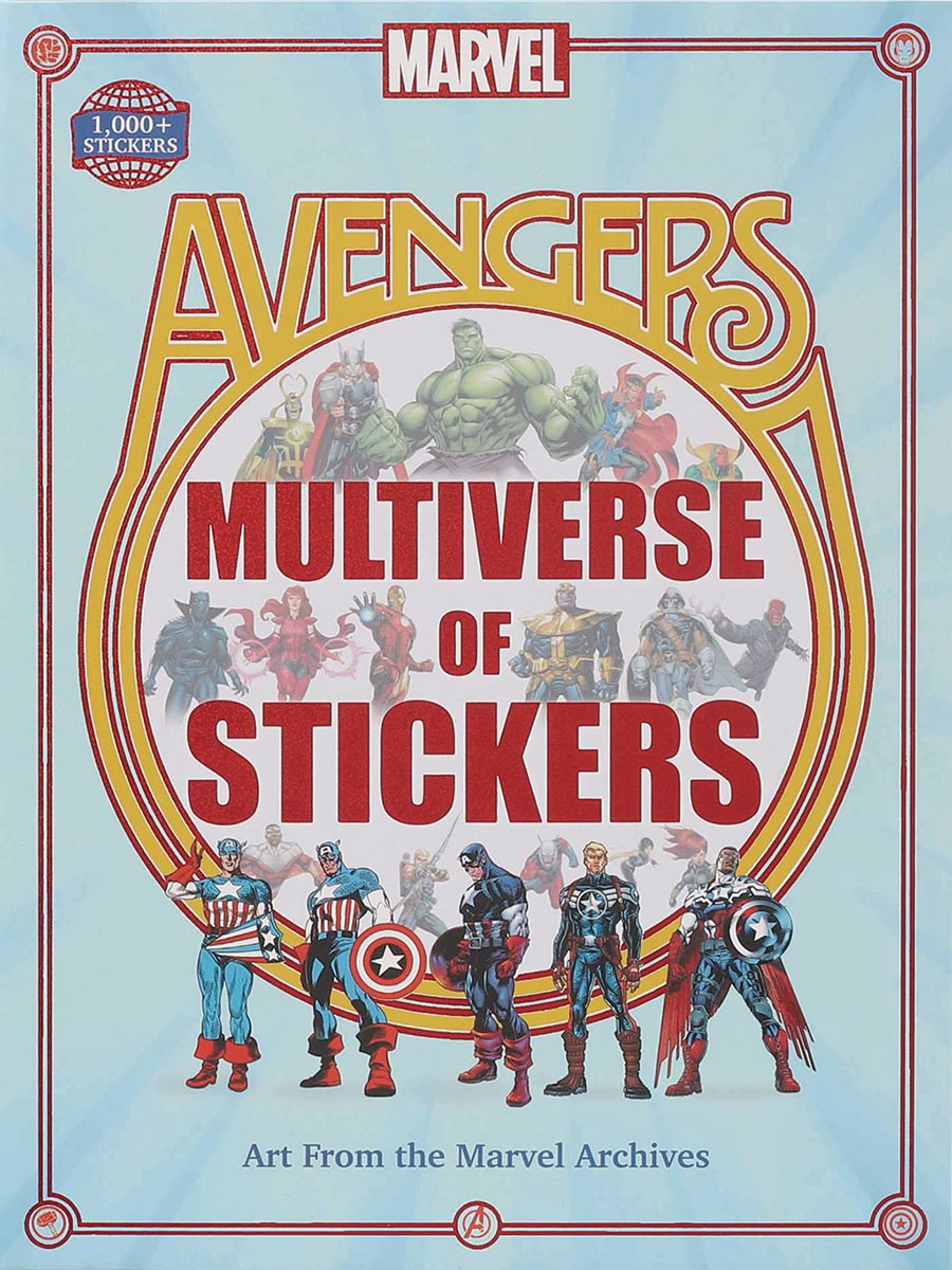 Marvel Avengers Multiverse Of Stickers HC