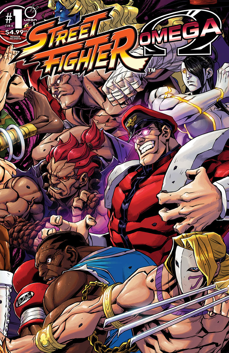 Street Fighter Omega #1 (One Shot) Cover B Variant Joe Ng Connecting Right Side Cover