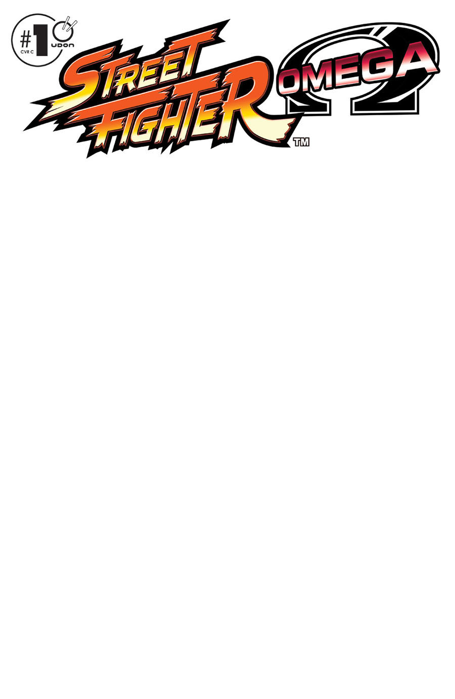 Street Fighter Omega #1 (One Shot) Cover C Variant Blank Cover