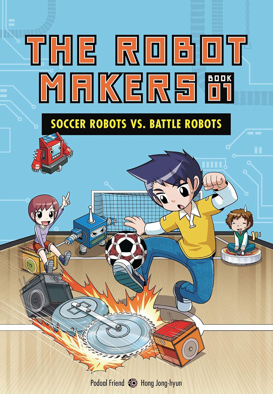 Robot Makers Vol 1 Soccer Robots vs Battle Robots GN