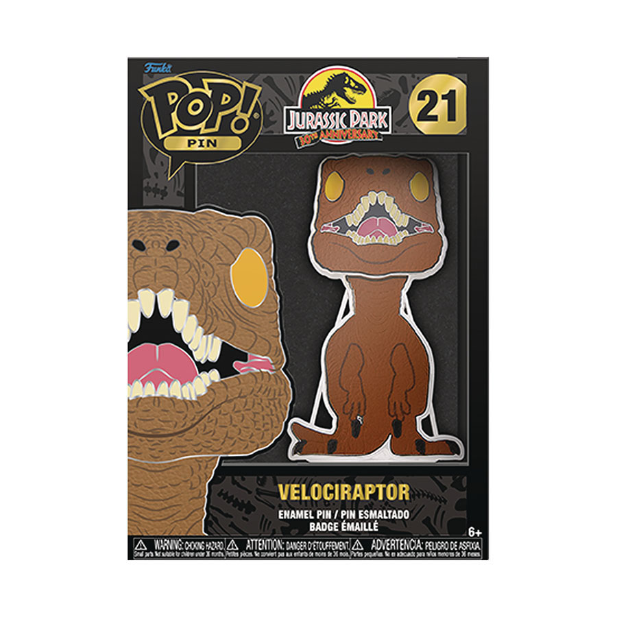 Loungefly x POP Pin Jurassic Park - Velociraptor
