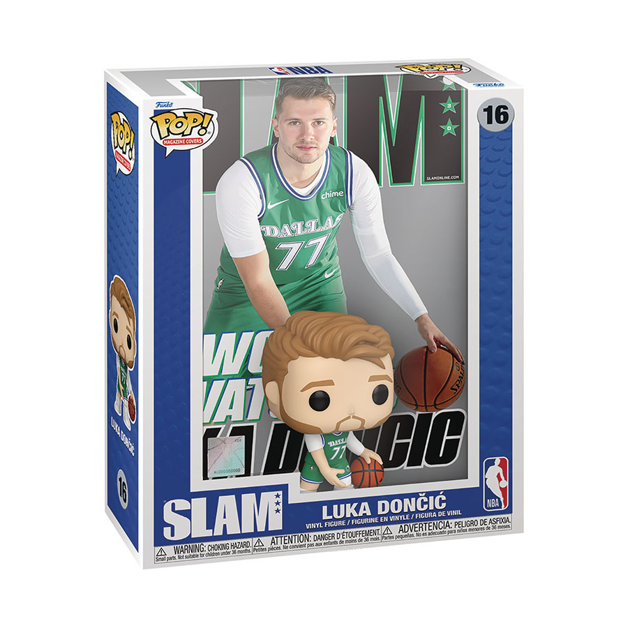 POP NBA SLAM Magazine Cover Luka Doncic Vinyl Figure