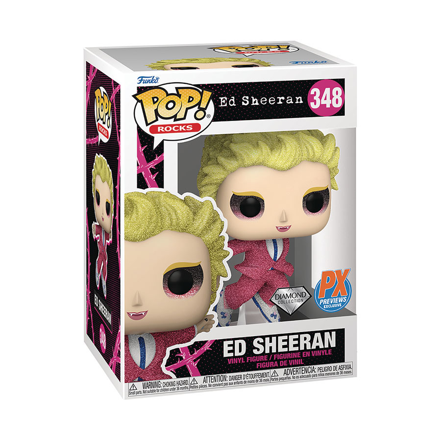 POP Rocks Ed Sheeran Bad Habits Diamond Collection Previews Exclusive Vinyl Figure