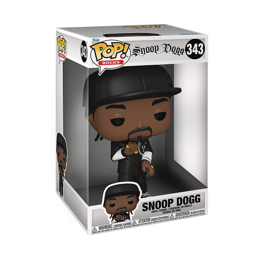POP Rocks Snoop Dogg Drop It Like Its Hot Jumbo Vinyl Figure