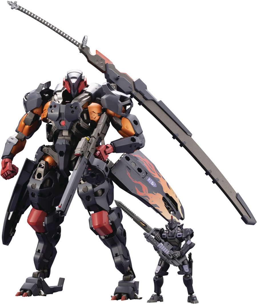 Hexa Gear Block V-Thor & Pawn X1 Night Stalkers 1/24 Scale Model Kit