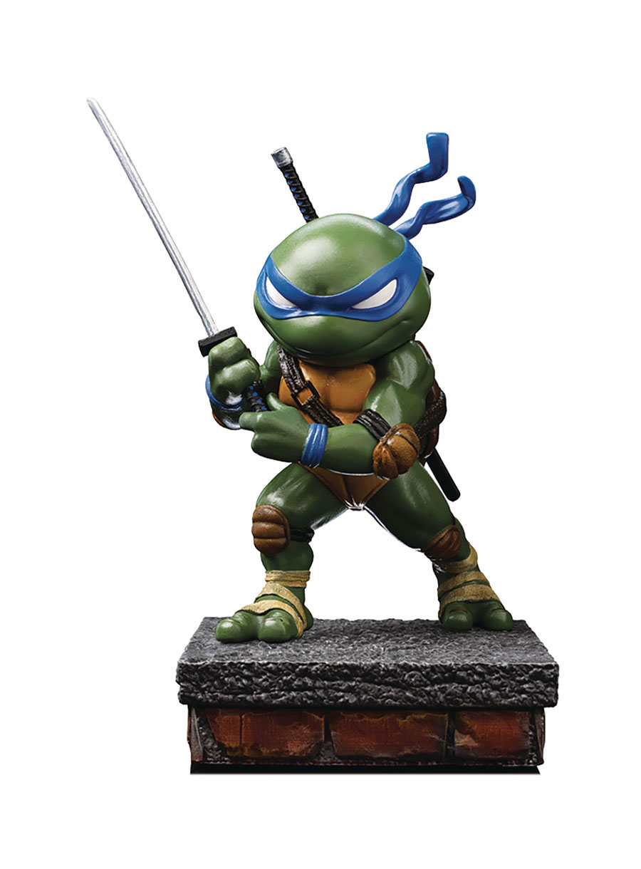 Minico Teenage Mutant Ninja Turtles Leonardo Version 2 SDCC 2023 Previews Exclusive PVC Figure