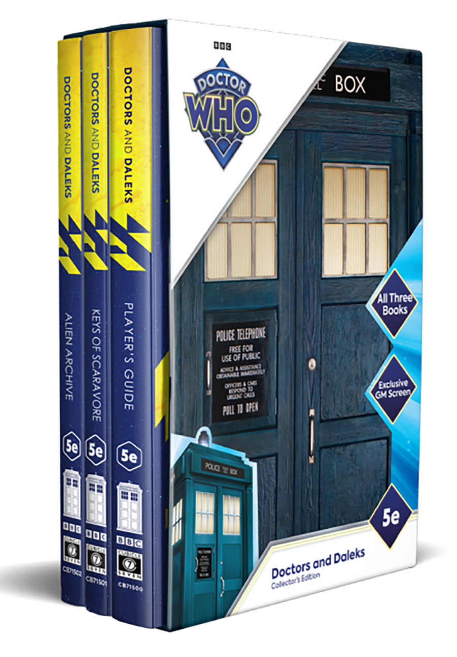 Doctor Who Doctors And Daleks RPG Collectors Edition HC