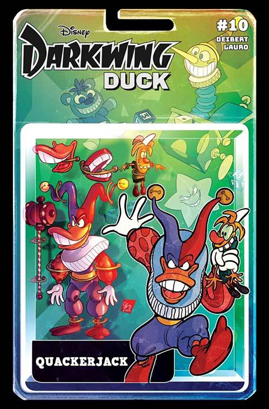 Darkwing Duck Vol 3 #10 Cover F Incentive Action Figure Variant Cover
