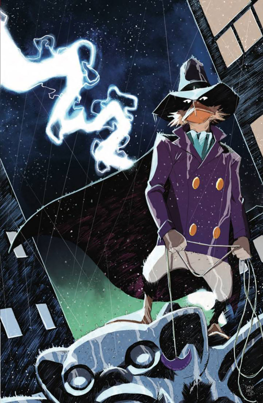 Darkwing Duck Vol 3 #10 Cover H Incentive Drew Moss Virgin Cover