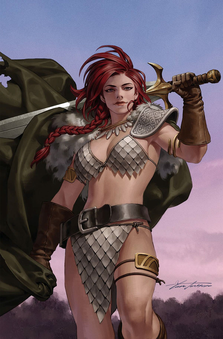 Red Sonja Vol 10 #4 Cover K Incentive Junggeun Yoon Virgin Cover