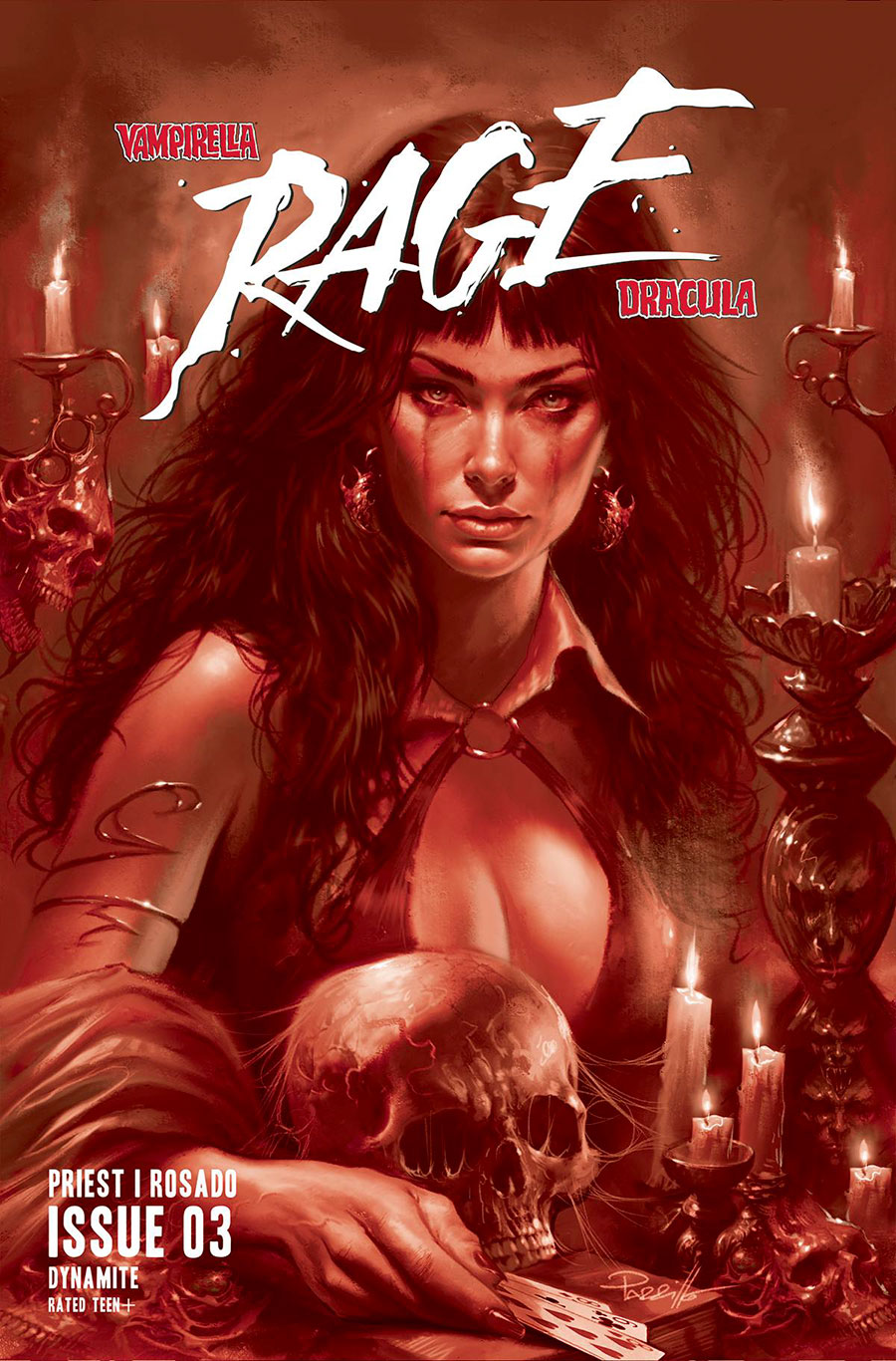 Vampirella Dracula Rage #3 Cover F Incentive Lucio Parrillo Tint Cover